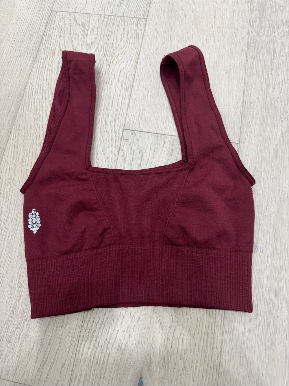 FP Movement by Free People Wine Red Seamless Sports Bra